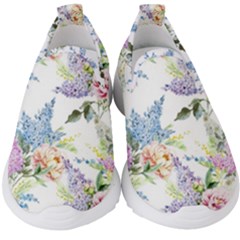 Flowers Kids  Slip On Sneakers by goljakoff