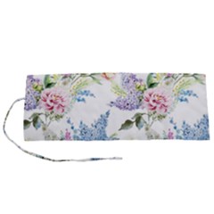 Flowers Roll Up Canvas Pencil Holder (s) by goljakoff