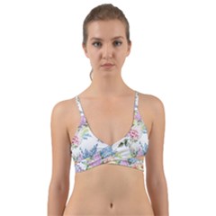 Flowers Wrap Around Bikini Top by goljakoff