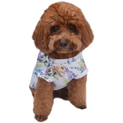 Flowers Dog T-shirt by goljakoff