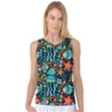 Sea animals Women s Basketball Tank Top View1