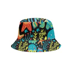 Sea Animals Bucket Hat (kids) by goljakoff