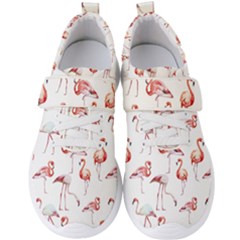 Rose Flamingos Men s Velcro Strap Shoes by goljakoff