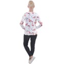 Rose flamingos Casual Zip Up Jacket View2