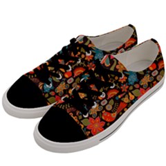 Khokhloma Men s Low Top Canvas Sneakers by goljakoff