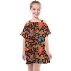 Khokhloma Kids  One Piece Chiffon Dress by goljakoff