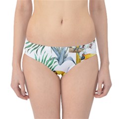 Tropical Flowers Hipster Bikini Bottoms by goljakoff