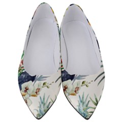 Tropical Flowers Women s Low Heels by goljakoff