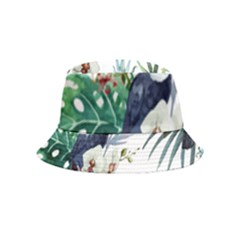 Tropical Flowers Bucket Hat (kids) by goljakoff