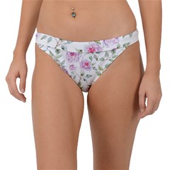 Rose Flowers Band Bikini Bottom by goljakoff