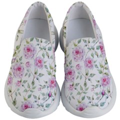 Rose Flowers Kids Lightweight Slip Ons by goljakoff