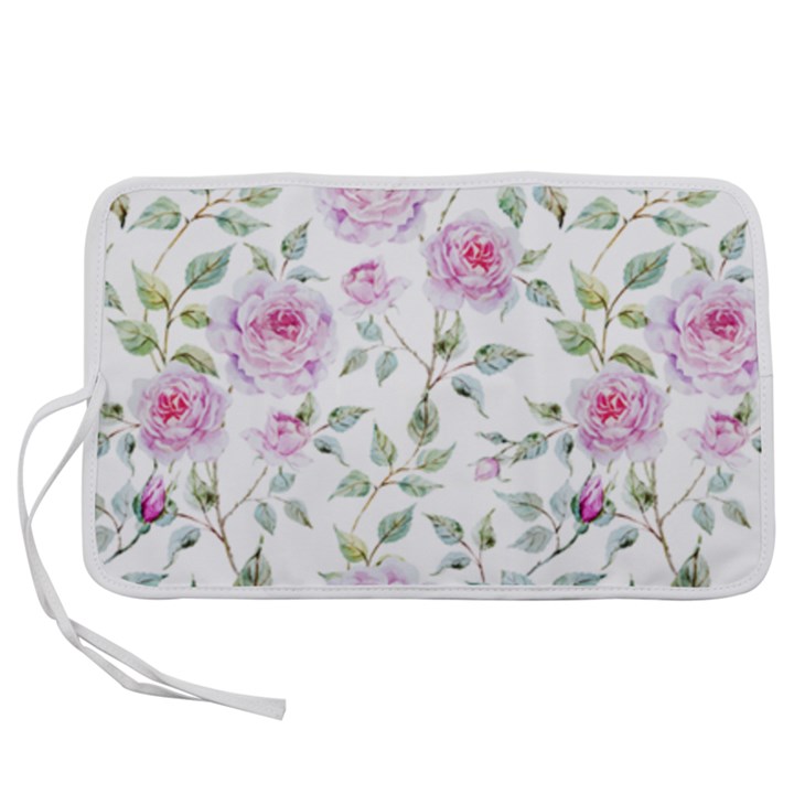 Rose flowers Pen Storage Case (M)