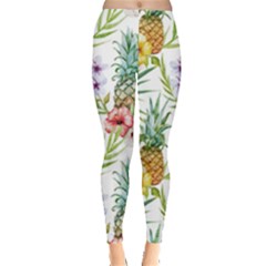 Tropical Pineapples Leggings  by goljakoff