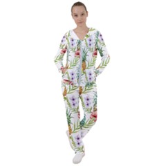 Tropical Pineapples Women s Tracksuit by goljakoff