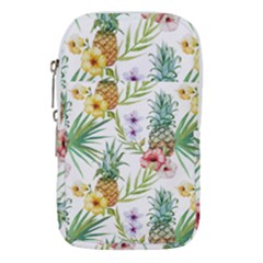 Tropical Pineapples Waist Pouch (large) by goljakoff