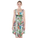 Tropical flamingo Racerback Midi Dress View1