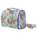 Tropical flamingo Satchel Shoulder Bag View1