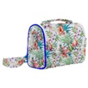 Tropical flamingo Satchel Shoulder Bag View2