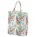 Tropical flamingo Giant Grocery Tote View1