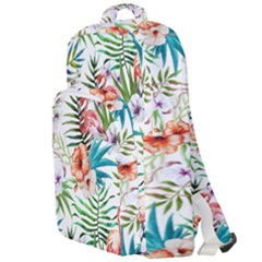 Tropical Flamingo Double Compartment Backpack by goljakoff