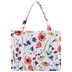 Flowers Mini Tote Bag by goljakoff