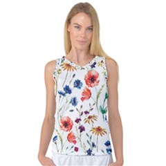 Flowers Women s Basketball Tank Top by goljakoff