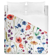 Flowers Duvet Cover (queen Size) by goljakoff