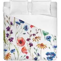 Flowers Duvet Cover (king Size) by goljakoff