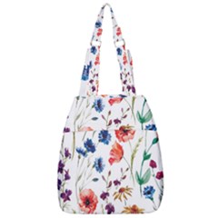 Flowers Center Zip Backpack by goljakoff