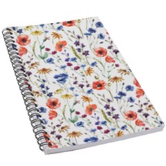 Flowers Pattern 5 5  X 8 5  Notebook by goljakoff