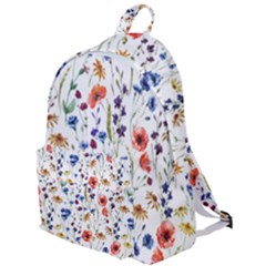 Flowers Pattern The Plain Backpack by goljakoff