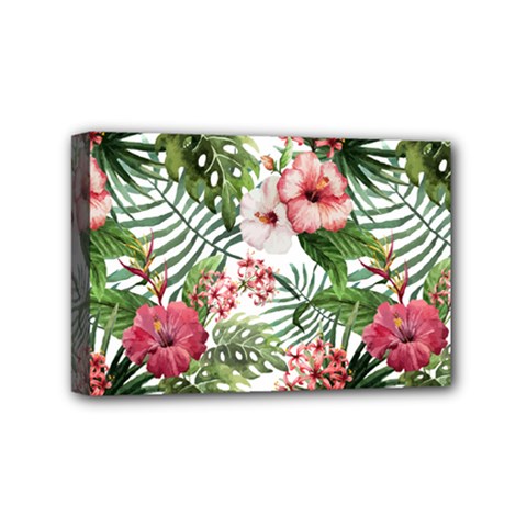 Tropical Flowers Mini Canvas 6  X 4  (stretched) by goljakoff