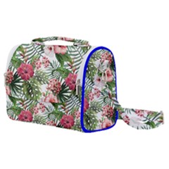 Tropical Flowers Satchel Shoulder Bag by goljakoff