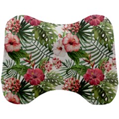 Tropical Flowers Head Support Cushion by goljakoff