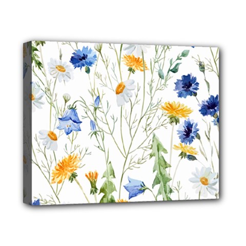 Summer Flowers Canvas 10  X 8  (stretched) by goljakoff