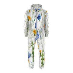 Summer Flowers Hooded Jumpsuit (kids) by goljakoff