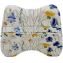 Summer flowers Velour Head Support Cushion View2