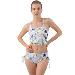 Summer Flowers Mini Tank Bikini Set by goljakoff