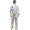 Summer flowers Men s Long Sleeve Satin Pyjamas Set View2