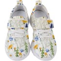 Summer flowers Kids  Velcro Strap Shoes View1