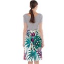 Tropical flowers Midi Beach Skirt View2