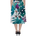 Tropical flowers Classic Midi Skirt View2