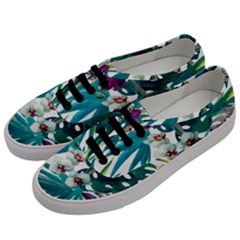 Tropical Flowers Men s Classic Low Top Sneakers by goljakoff