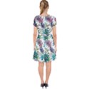 Tropical flowers pattern Adorable in Chiffon Dress View2