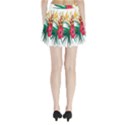 Tropical flowers Pleated Mini Skirt View2