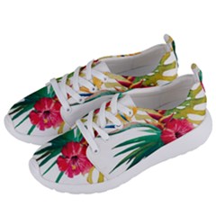 Tropical Flowers Women s Lightweight Sports Shoes by goljakoff