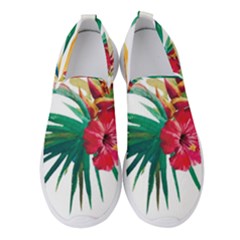 Tropical Flowers Women s Slip On Sneakers by goljakoff