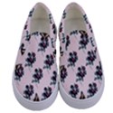 Rose Damour - Pink - by LaRenard Kids  Canvas Slip Ons View1