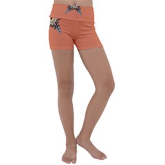 Star Butterfly - By Larenard Kids  Lightweight Velour Yoga Shorts by LaRenard