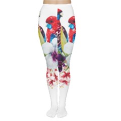 Tropical Parrots Tights by goljakoff